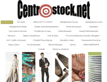 Tablet Screenshot of centrostock.net